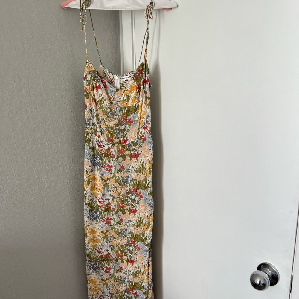 Reformation Dress floral print size 6